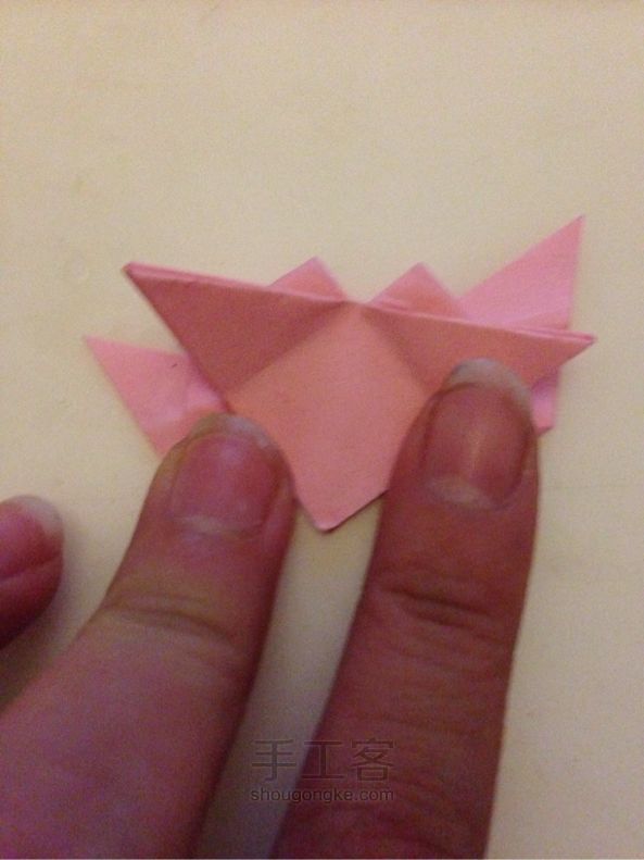 有秘密的天使心❤️折纸教程 第32步