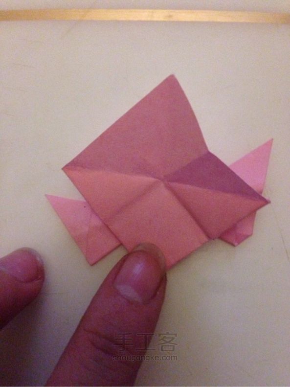 有秘密的天使心❤️折纸教程 第33步