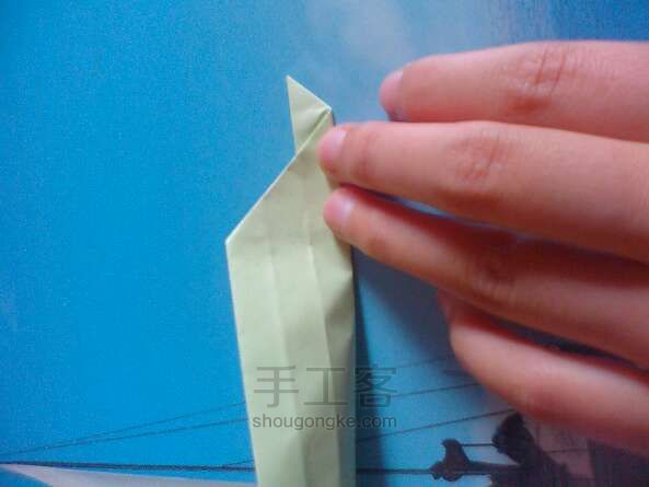 小树苗折纸教程 第31步