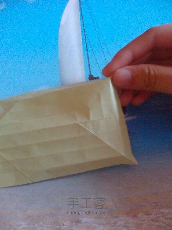 小树苗折纸教程 第36步