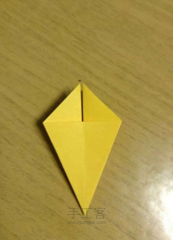 凌莜莜 、 折纸向日葵 第10步