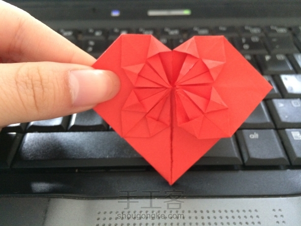 爱心 手工折纸