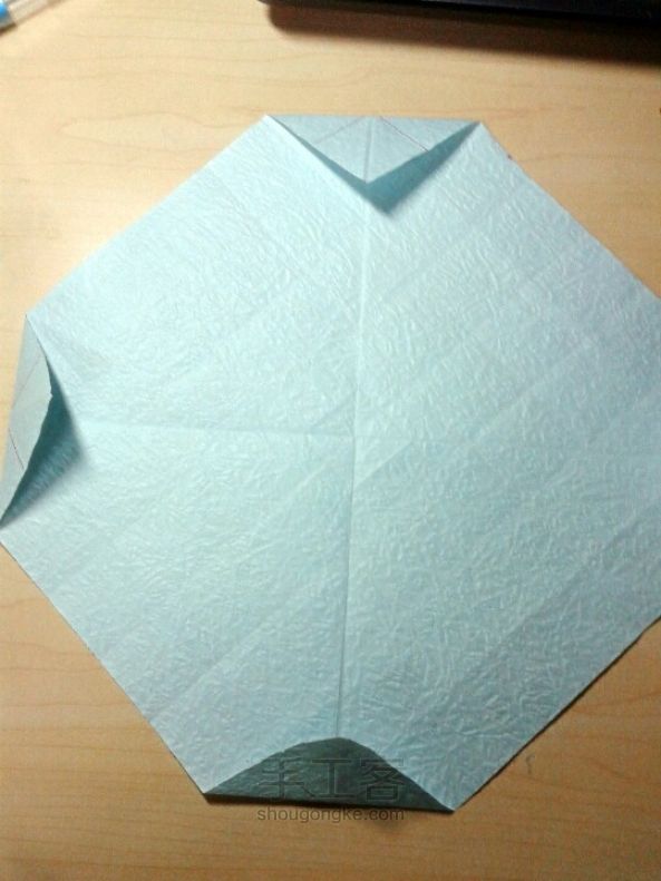 川崎玫瑰折纸 第6步