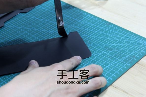 90分钟 DIY手工皮具—西装长钱夹（卡包）教程分享. 第12步