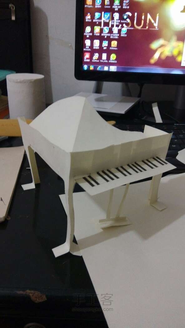 纸钢琴 第2步
