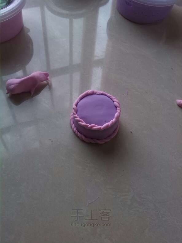 梦幻的紫色蛋糕 第12步