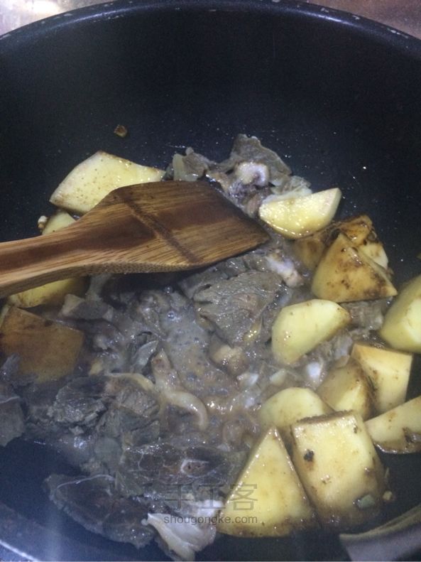 美食 风干羊肉焖面 第8步