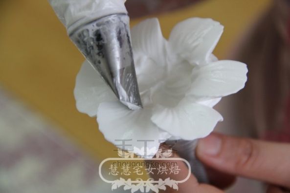 慧慧的奶油裱花之----牡丹花制作 第5步