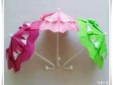 简易折纸伞
