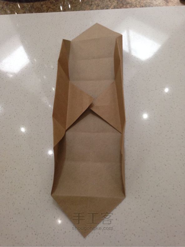 纸制收纳盒 第4步