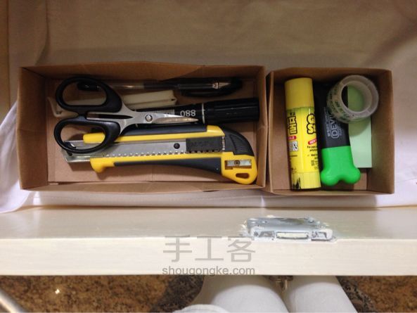 纸制收纳盒 第8步