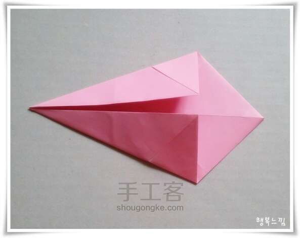 折纸伞 第4步