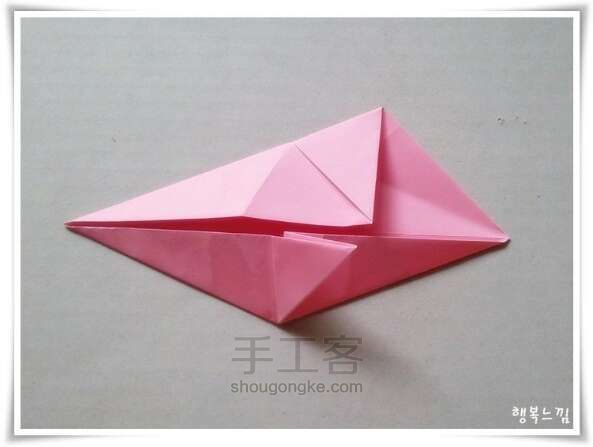 折纸伞 第6步