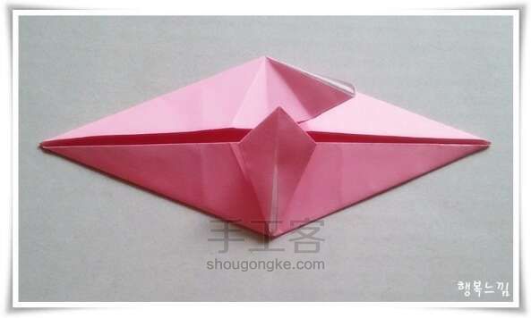折纸伞 第12步