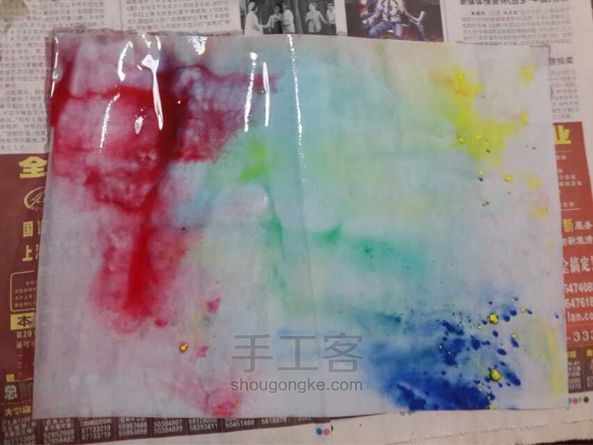 自制染色纸 第8步