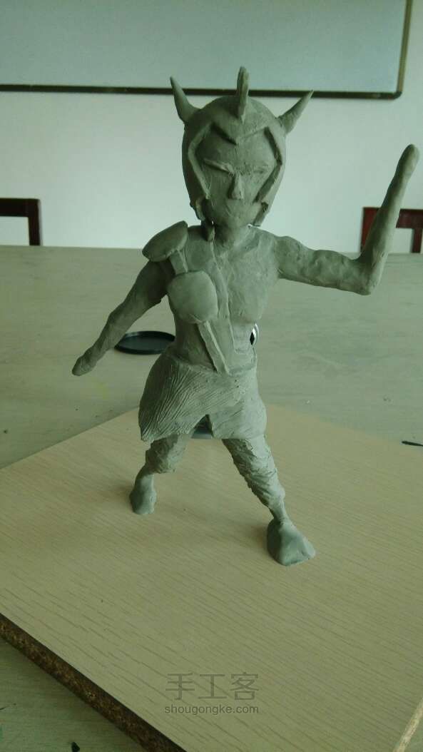 雕塑模型设计 第8步