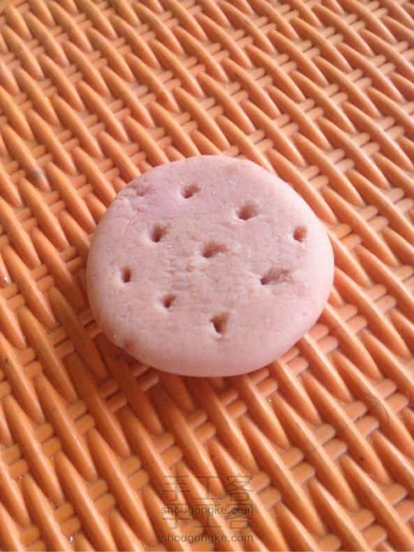 可爱粘土饼干