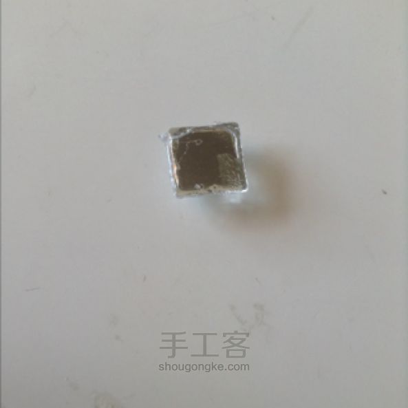 简单的蝴蝶结盘扣教程 第3步