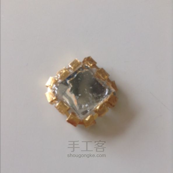 简单的蝴蝶结盘扣教程 第6步