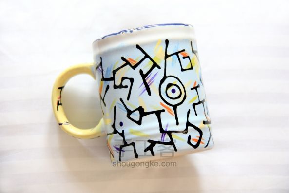 手绘搪瓷罐-别具一格的茶壶茶杯 第15步