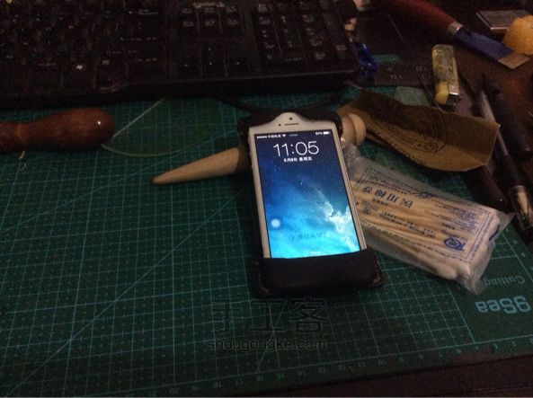 手造小物件～iPhone5手机套（升级版） 第9步