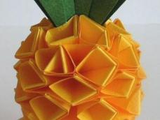 折纸立体菠萝