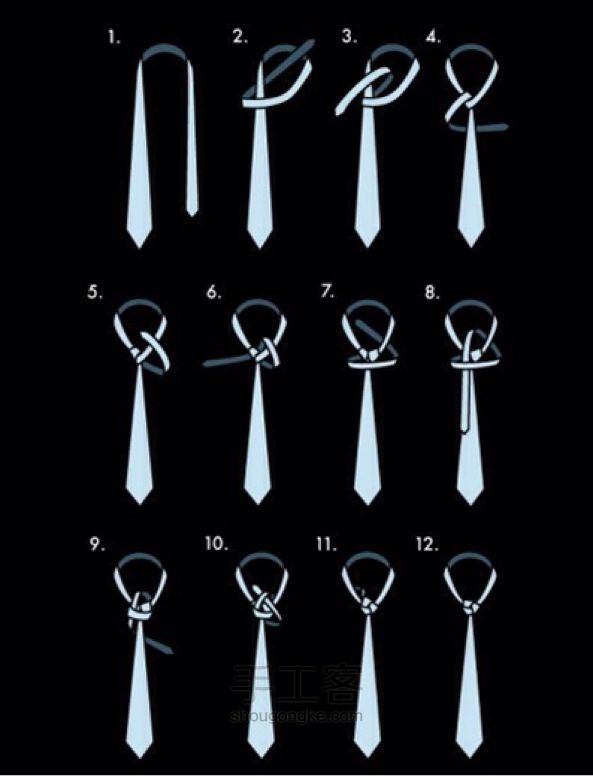 领带的系法（转） 第6步