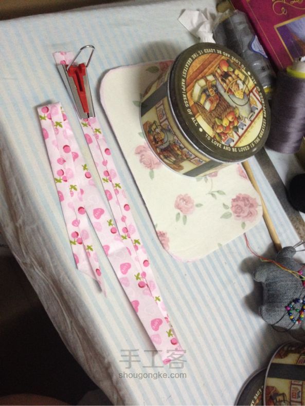 贝壳小挽包 第5步