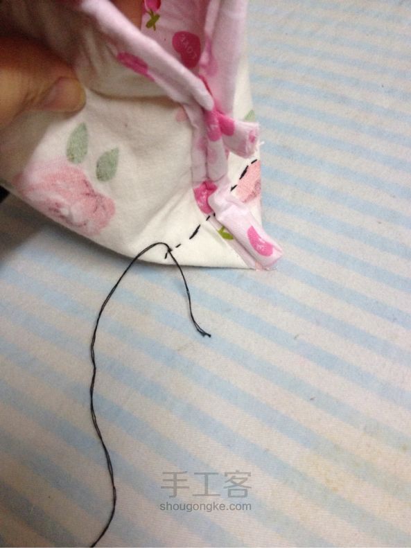 贝壳小挽包 第10步