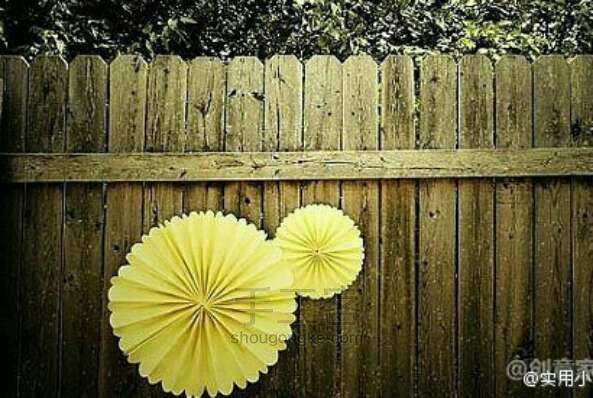 向日葵纸花教程 第3步