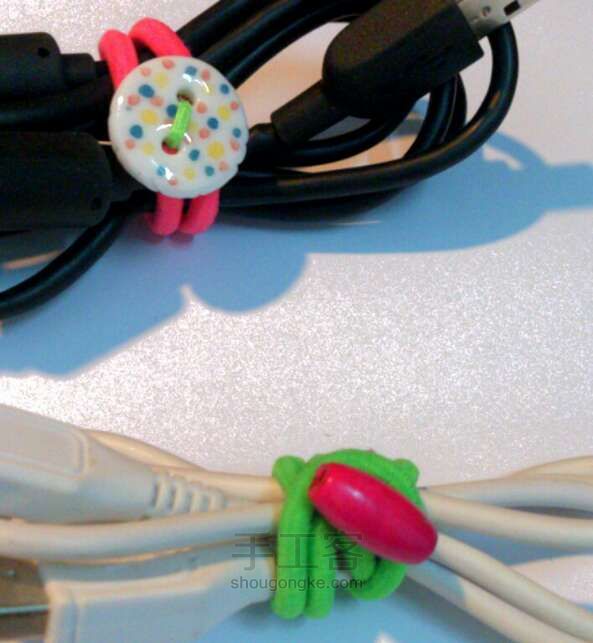 原创⭐绑线器/集线器/耳机不再乱糟糟藕叶✌ 第5步