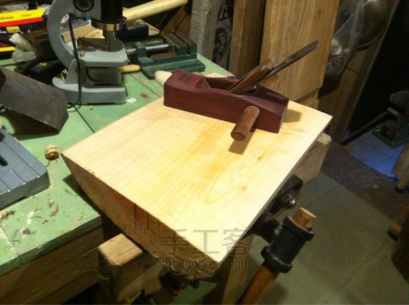 订制一套小朋友餐具——木制手工艺品DIY 第3步