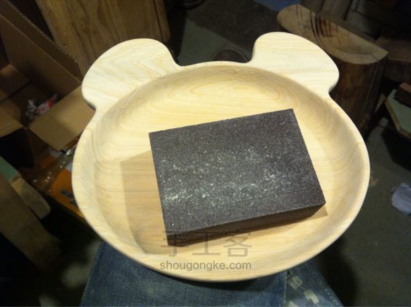 订制一套小朋友餐具——木制手工艺品DIY 第10步