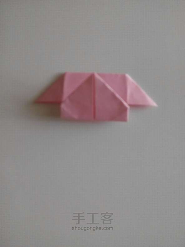 带翅膀的爱心 折纸教程 第8步