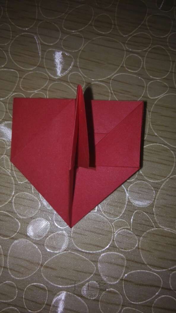 折纸爱心 第11步