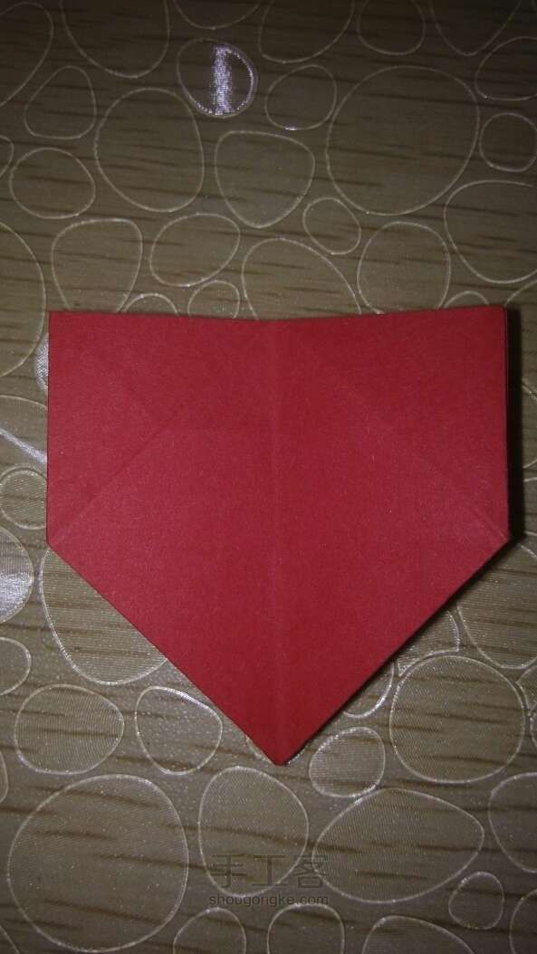 折纸爱心 第12步