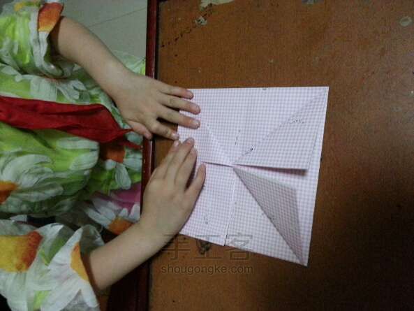 儿童节  折纸蛋糕 第4步