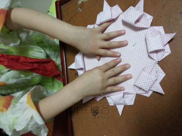 儿童节  折纸蛋糕 第22步