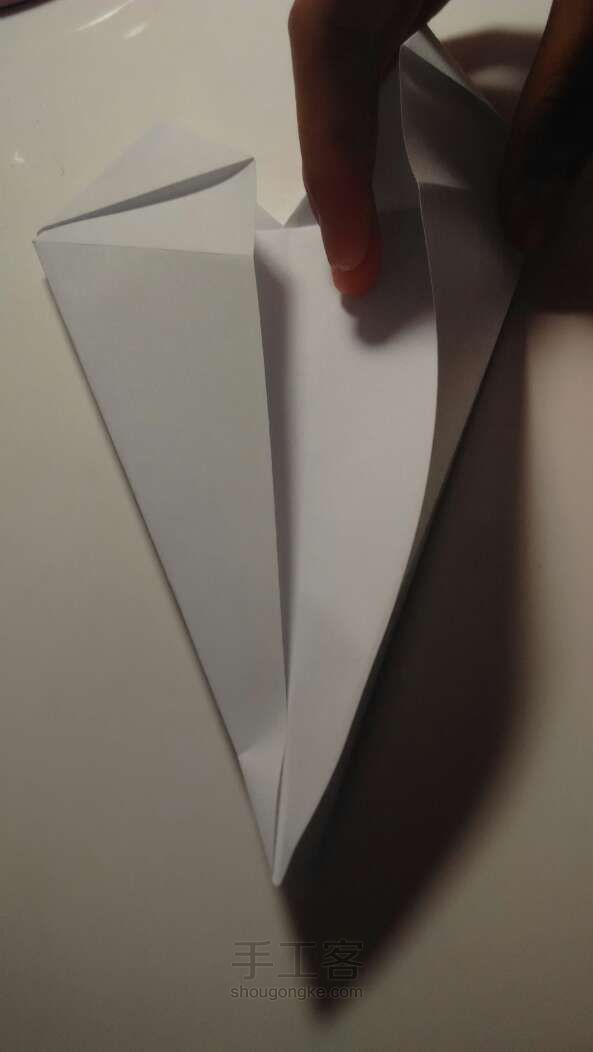 划船 折纸教程 第5步