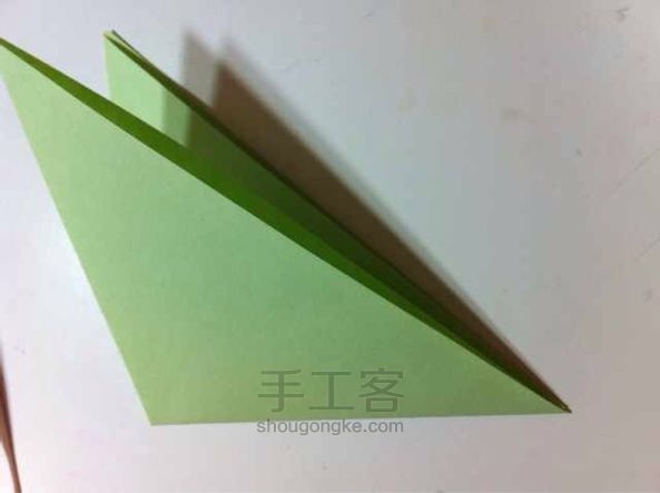 念惜折纸•小清新百合花折纸教程 第3步