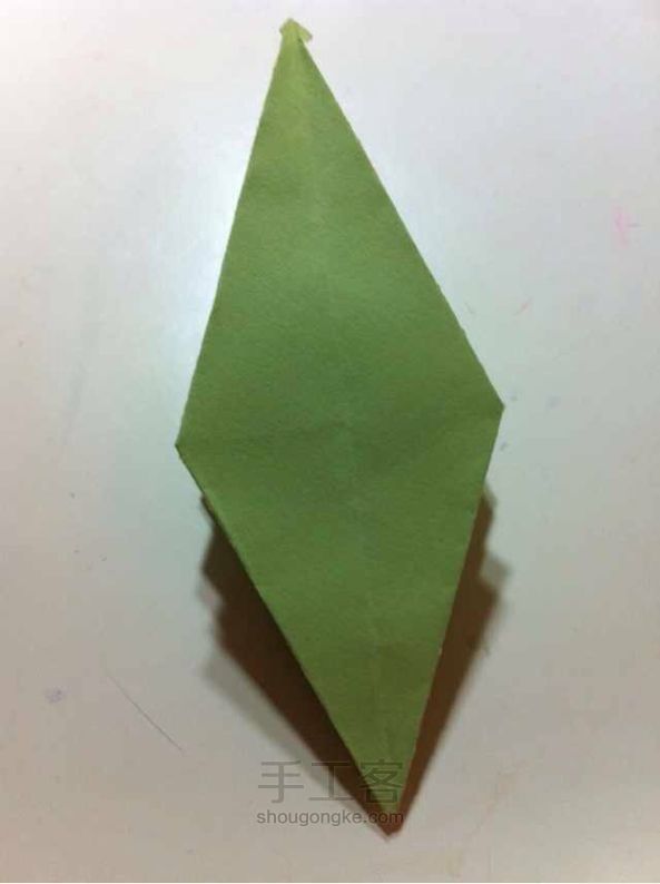念惜折纸•小清新百合花折纸教程 第18步