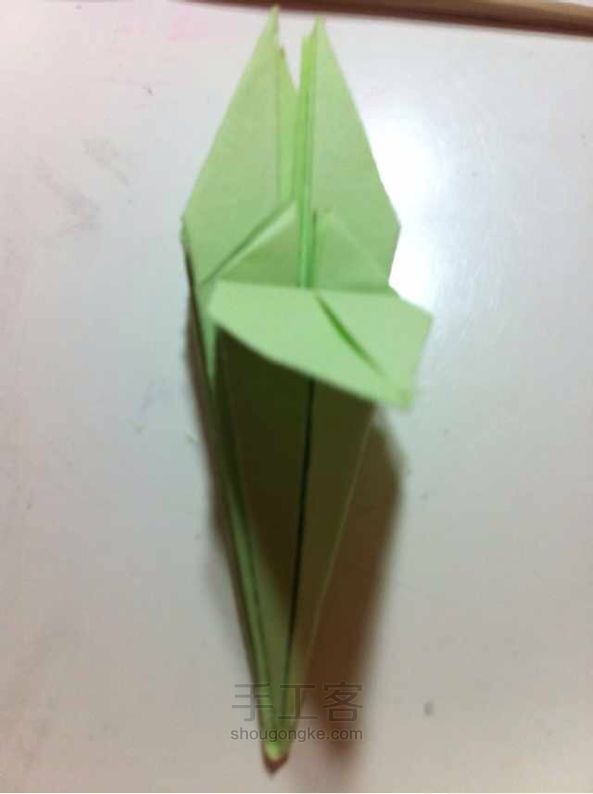 念惜折纸•小清新百合花折纸教程 第21步