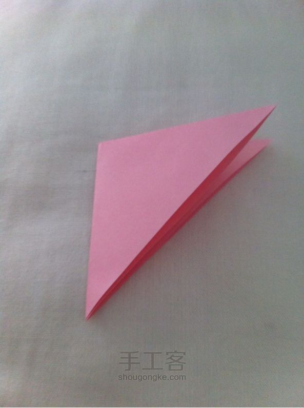 念惜折纸•小清新简易玫瑰制作教程 第3步
