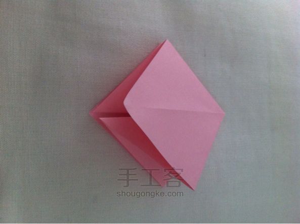 念惜折纸•小清新简易玫瑰制作教程 第5步