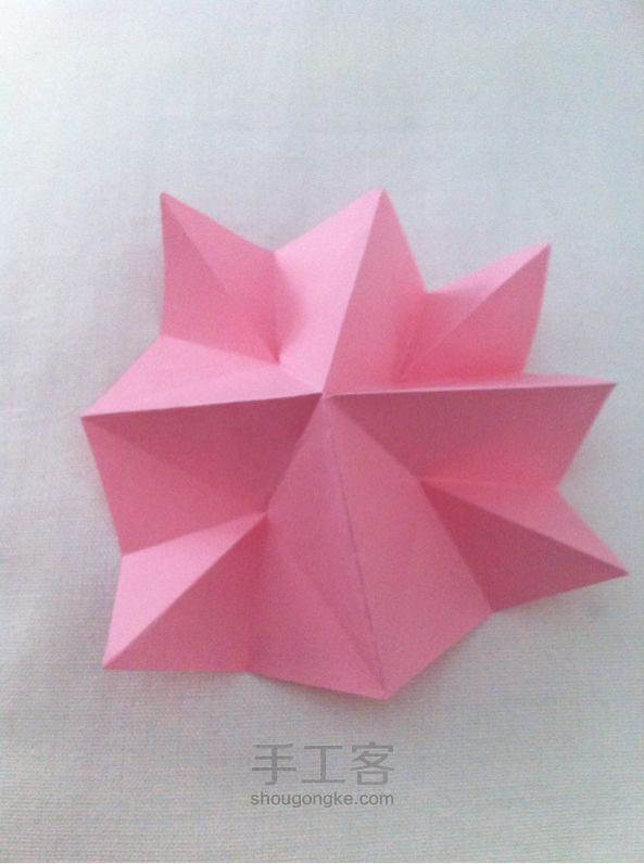 念惜折纸•小清新简易玫瑰制作教程 第11步