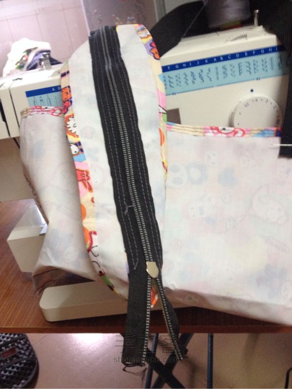 可爱便当包手工制作教程，附新技能哦 第5步