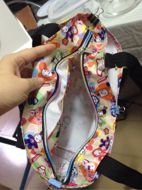 可爱便当包手工制作教程，附新技能哦 第6步