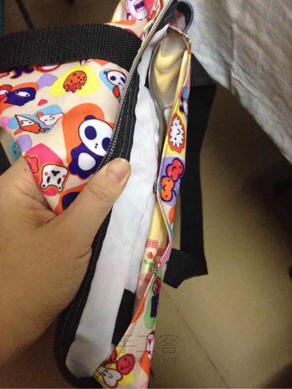 可爱便当包手工制作教程，附新技能哦 第10步