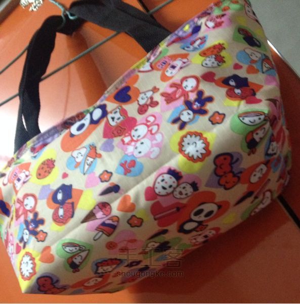 可爱便当包手工制作教程，附新技能哦 第12步