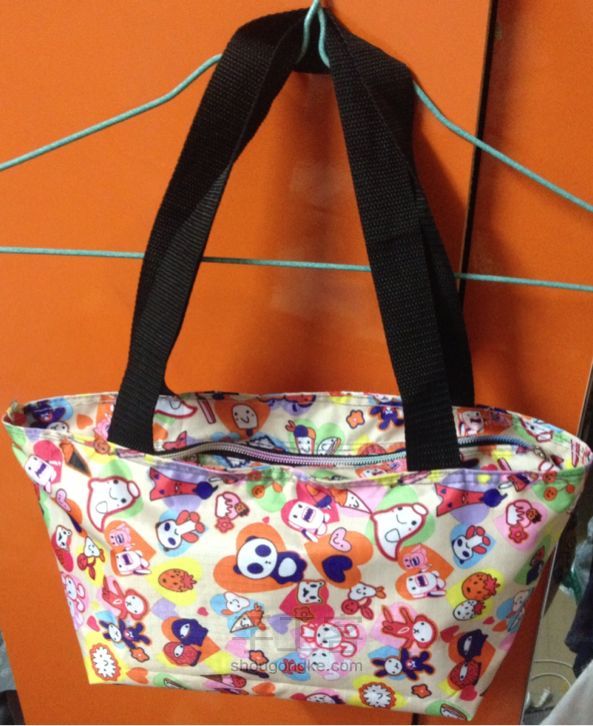 可爱便当包手工制作教程，附新技能哦 第13步